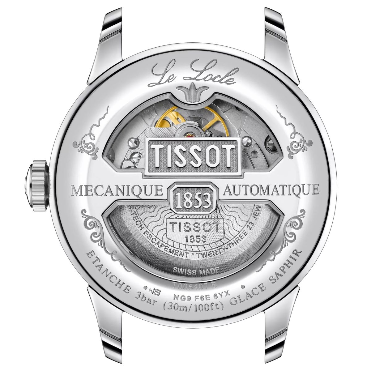 TISSOT - Reloj Tissot Le Locle Powermatic 80 Blue
