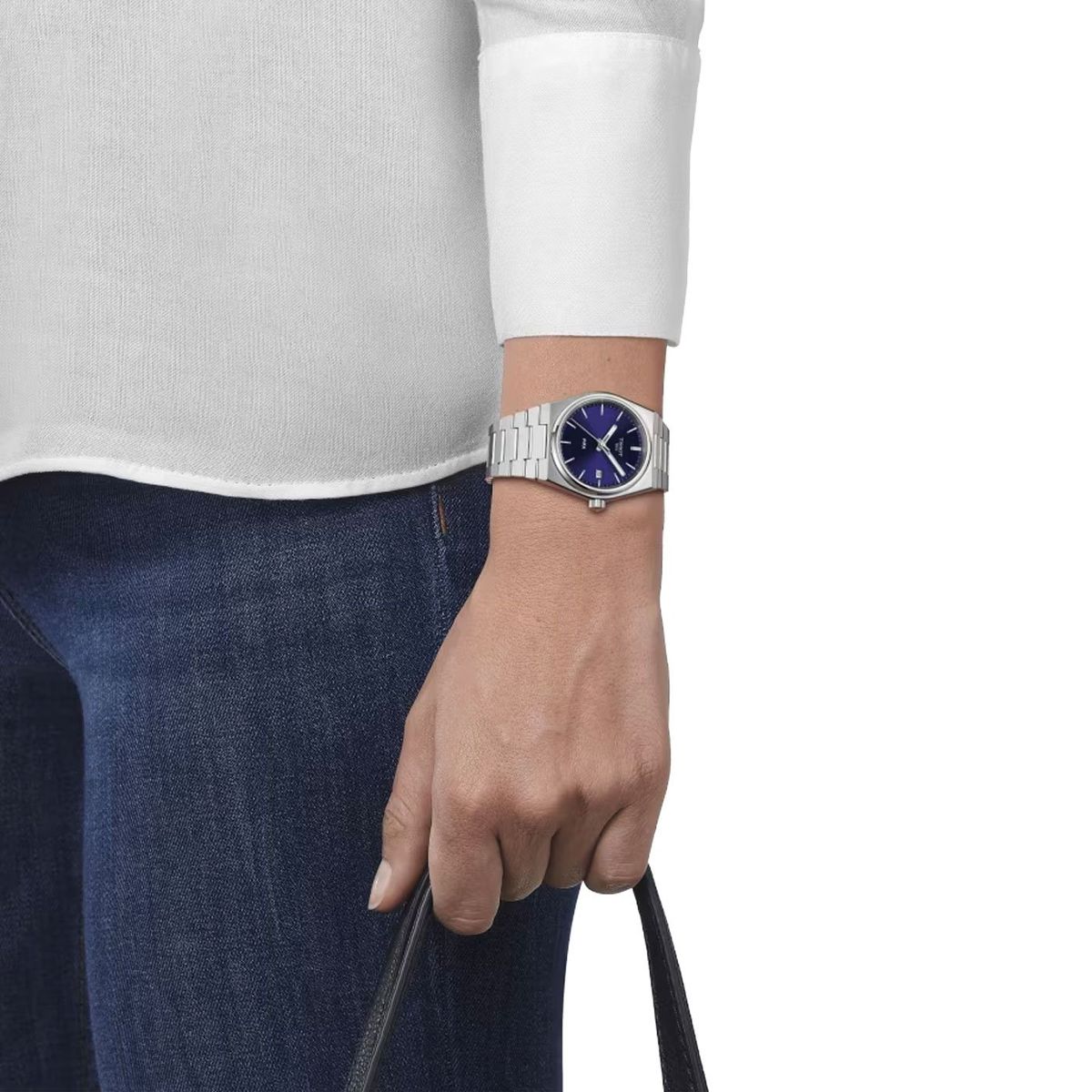 TISSOT - Reloj Tissot PRX 35mm Acero Azul
