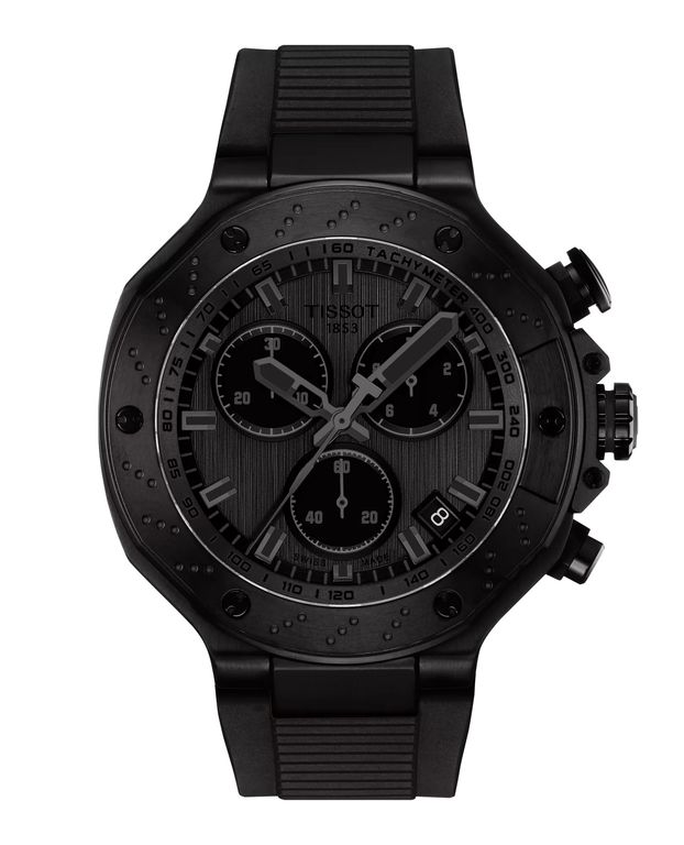 Reloj T-Race Chronograph Resina Negro Negro TALLA UNICA
