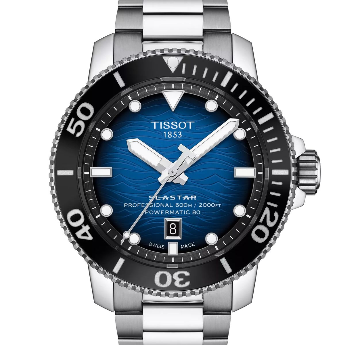 TISSOT - Reloj Tissot Seastar 2000 Professional Azul