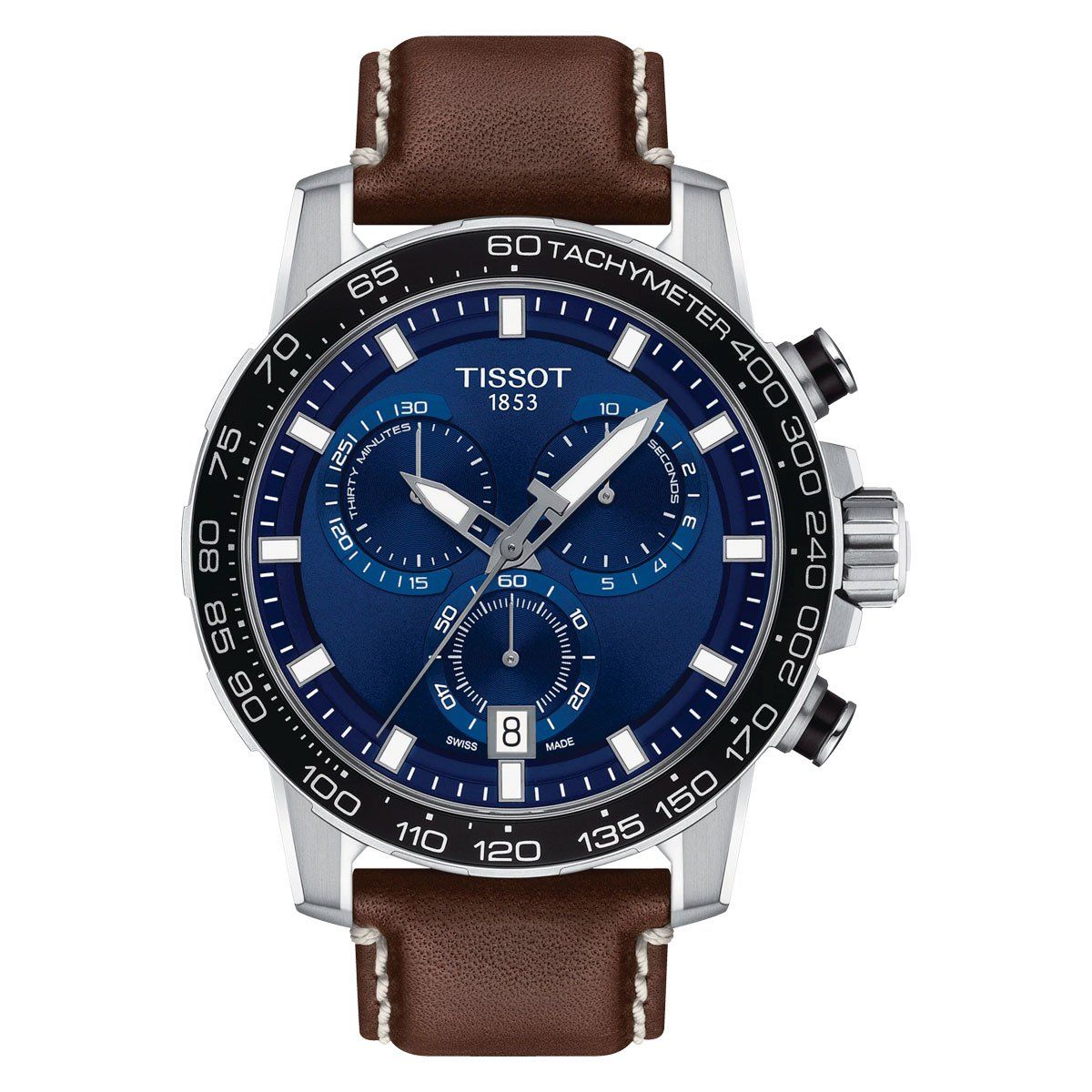 TISSOT - Reloj Tissot Supersport Chrono Marrón Azul