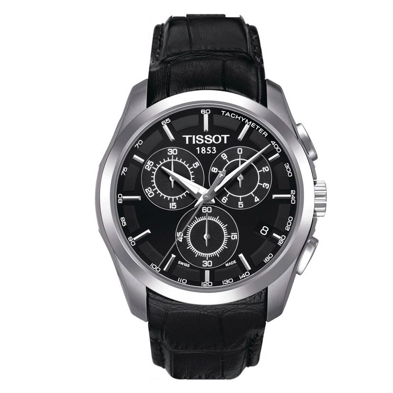 TISSOT - Reloj Tissot Couturier Chronograph Negro
