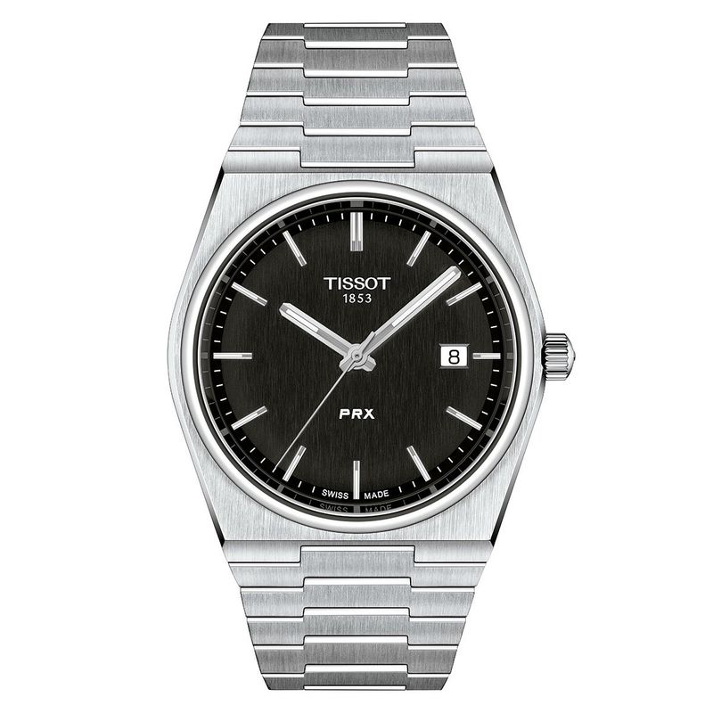 TISSOT - Reloj Tissot PRX 40mm Negro Acero