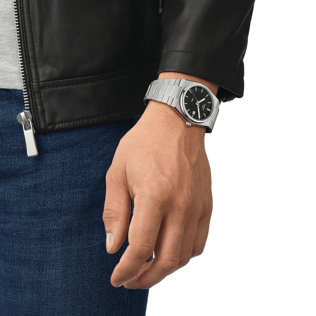 TISSOT - Reloj Tissot PRX 40mm Negro Acero