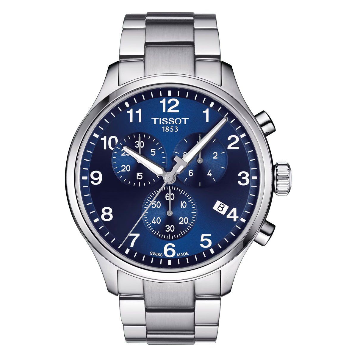 TISSOT - Reloj Tissot Chrono XL Classic Acero Azul