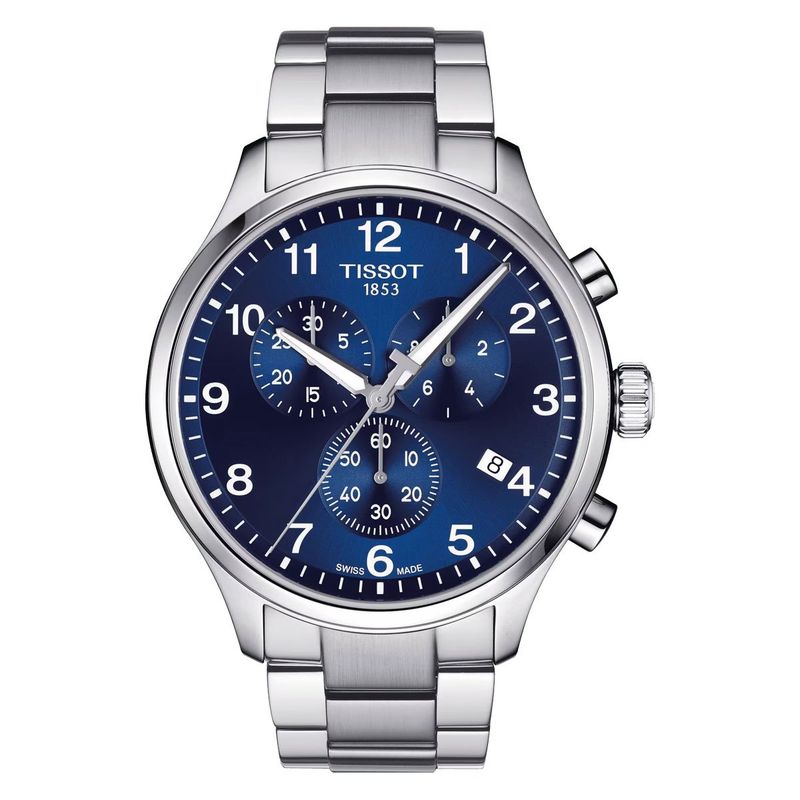 TISSOT - Reloj Tissot Chrono XL Classic Acero Azul