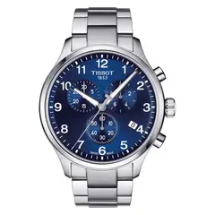 TISSOT - Reloj Chrono XL Classic Acero Azul