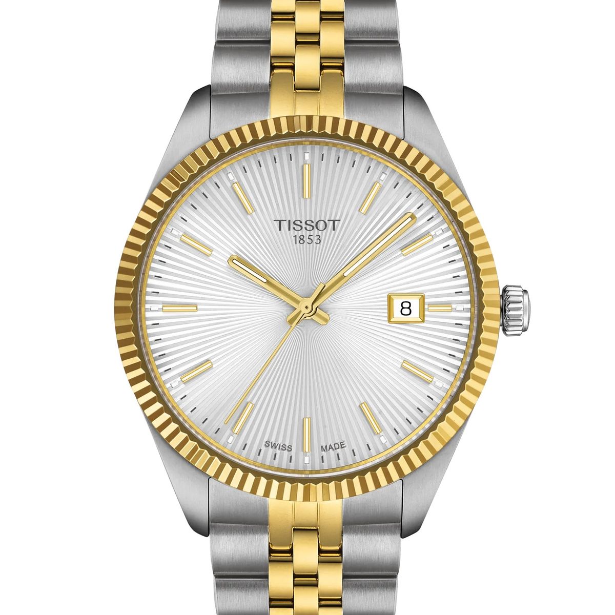 TISSOT - Reloj Tissot Ballade 40MM Bicolor Dorado