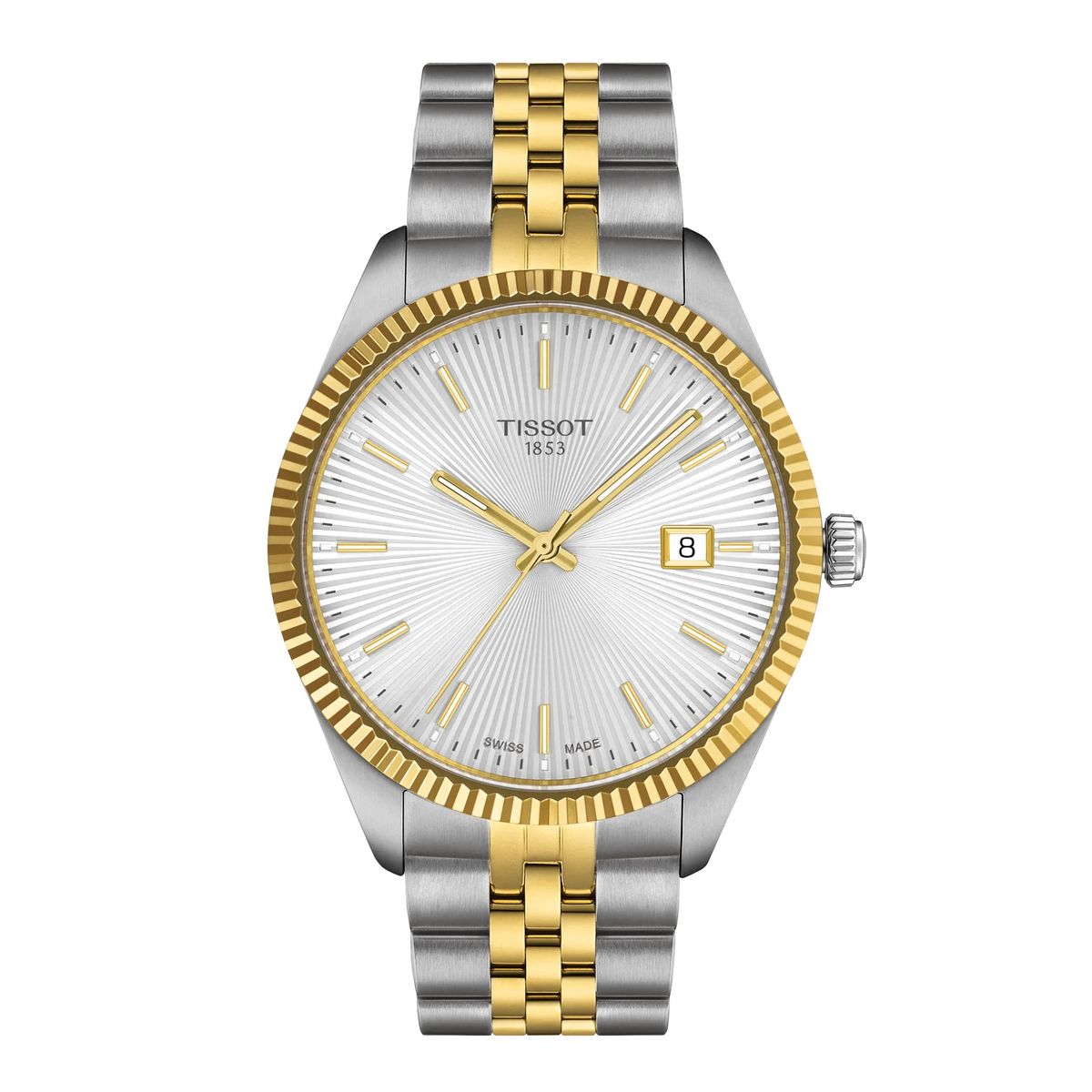 TISSOT - Reloj Tissot Ballade 40MM Bicolor Dorado