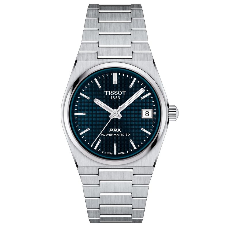 TISSOT - Reloj Tissot PRX Powermatic 35mm Azul