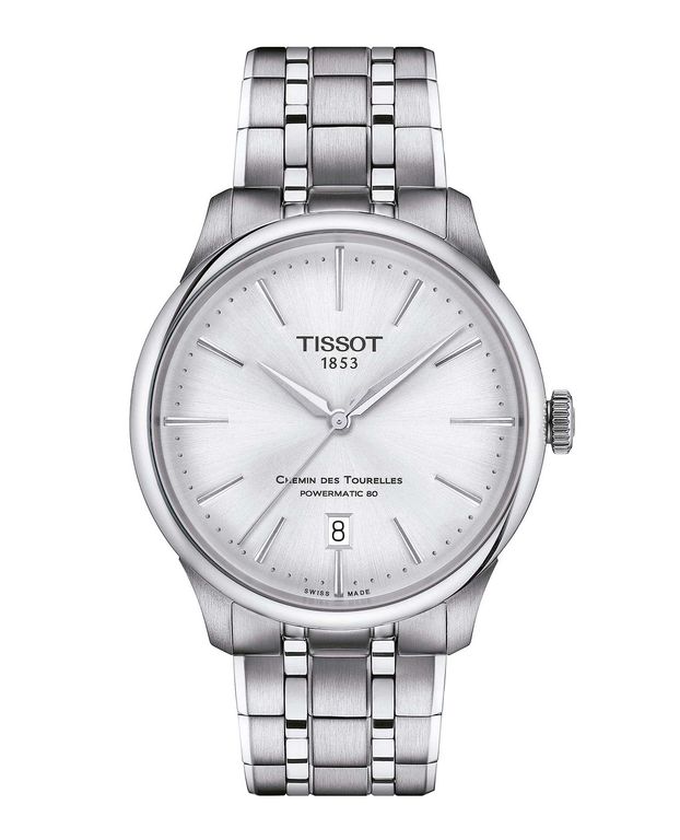 Reloj Chemin Des Tourelles Powermatic 80 Acero Gris TALLA UNICA