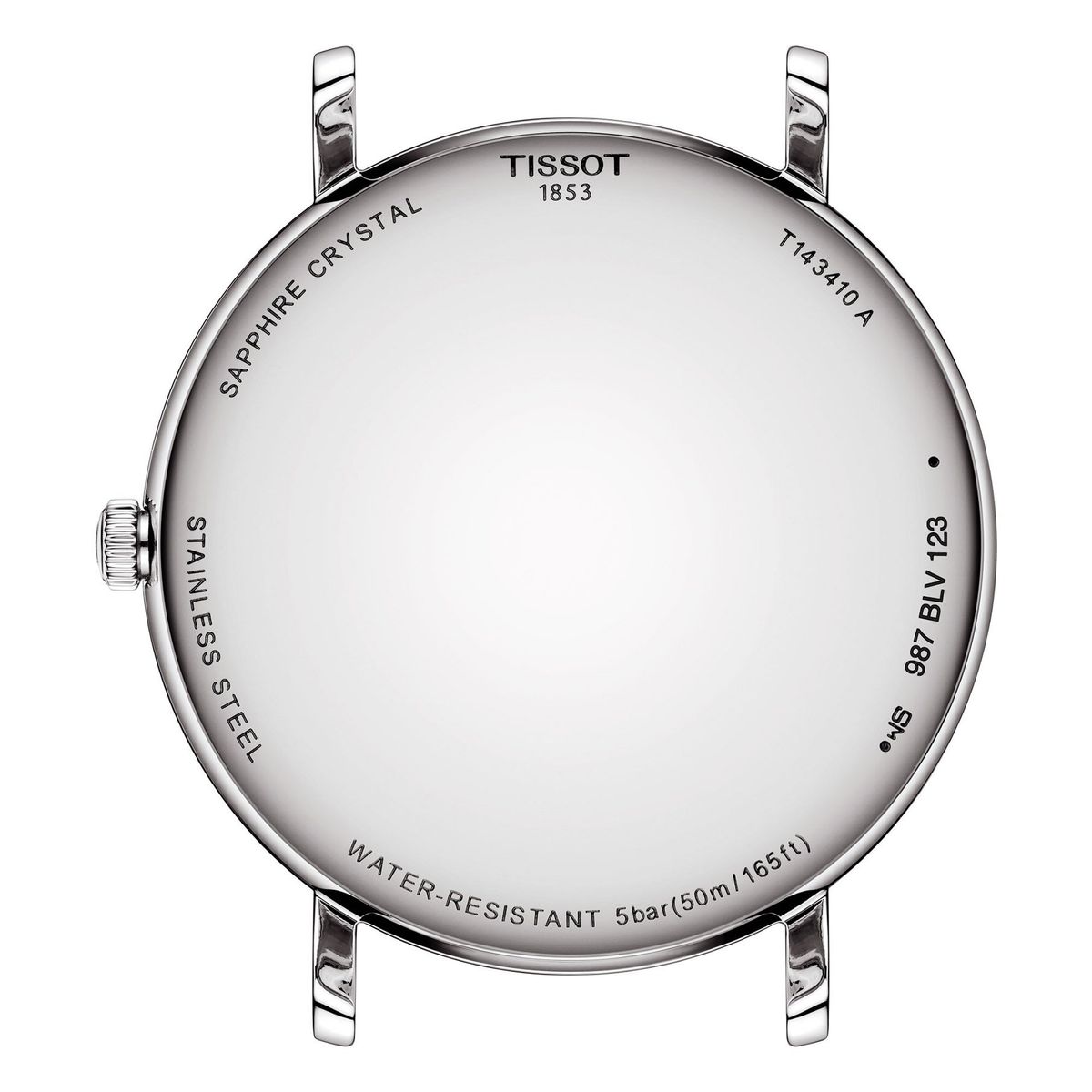 TISSOT - Reloj Tissot Everytime Cuero Negro 34 mm