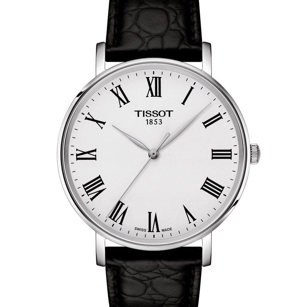 TISSOT - Reloj Tissot Everytime Cuero Negro