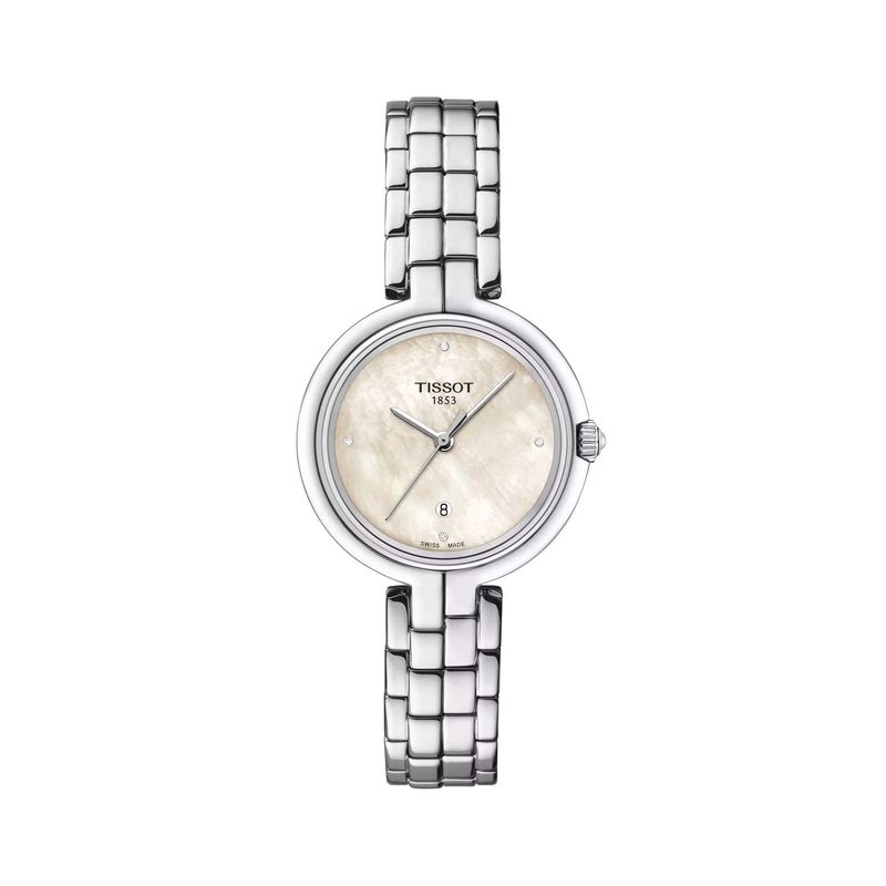 TISSOT - Reloj Tissot Flamingo Acero Nácar