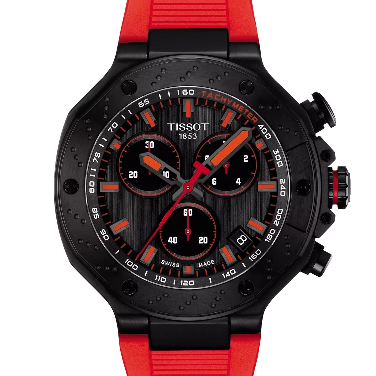 TISSOT - Reloj Tissot T-Race Chronograph Resina Rojo