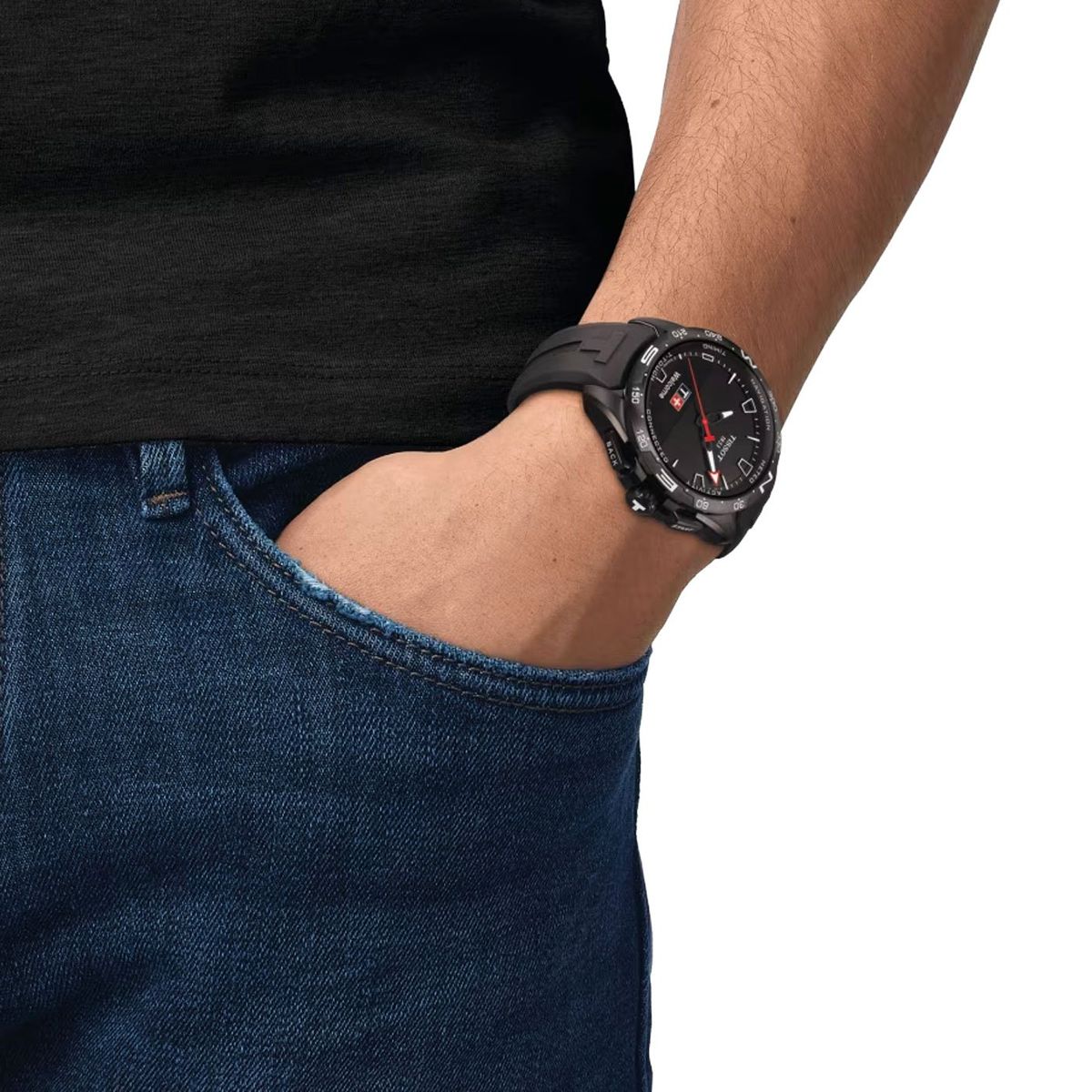 TISSOT - Reloj Digital Tissot T-Touch Connect Negro