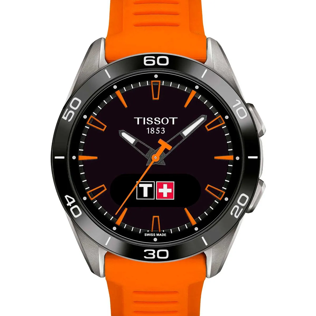 TISSOT - Reloj Tissot T-Touch Connect Sport Naranjo