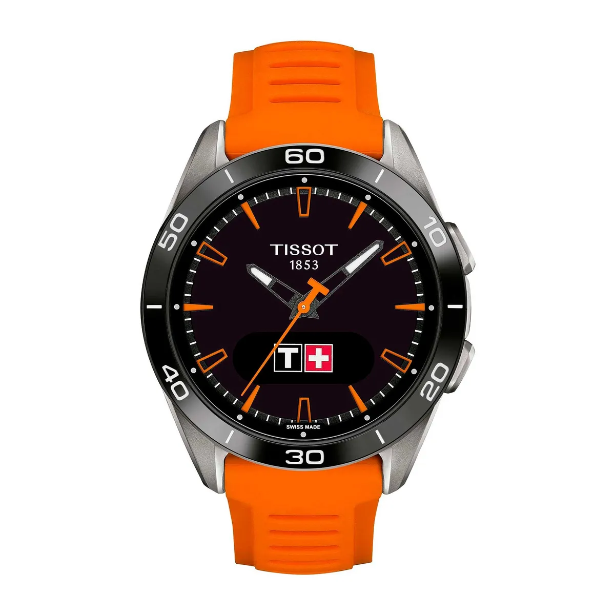 TISSOT - Reloj Tissot T-Touch Connect Sport Naranjo