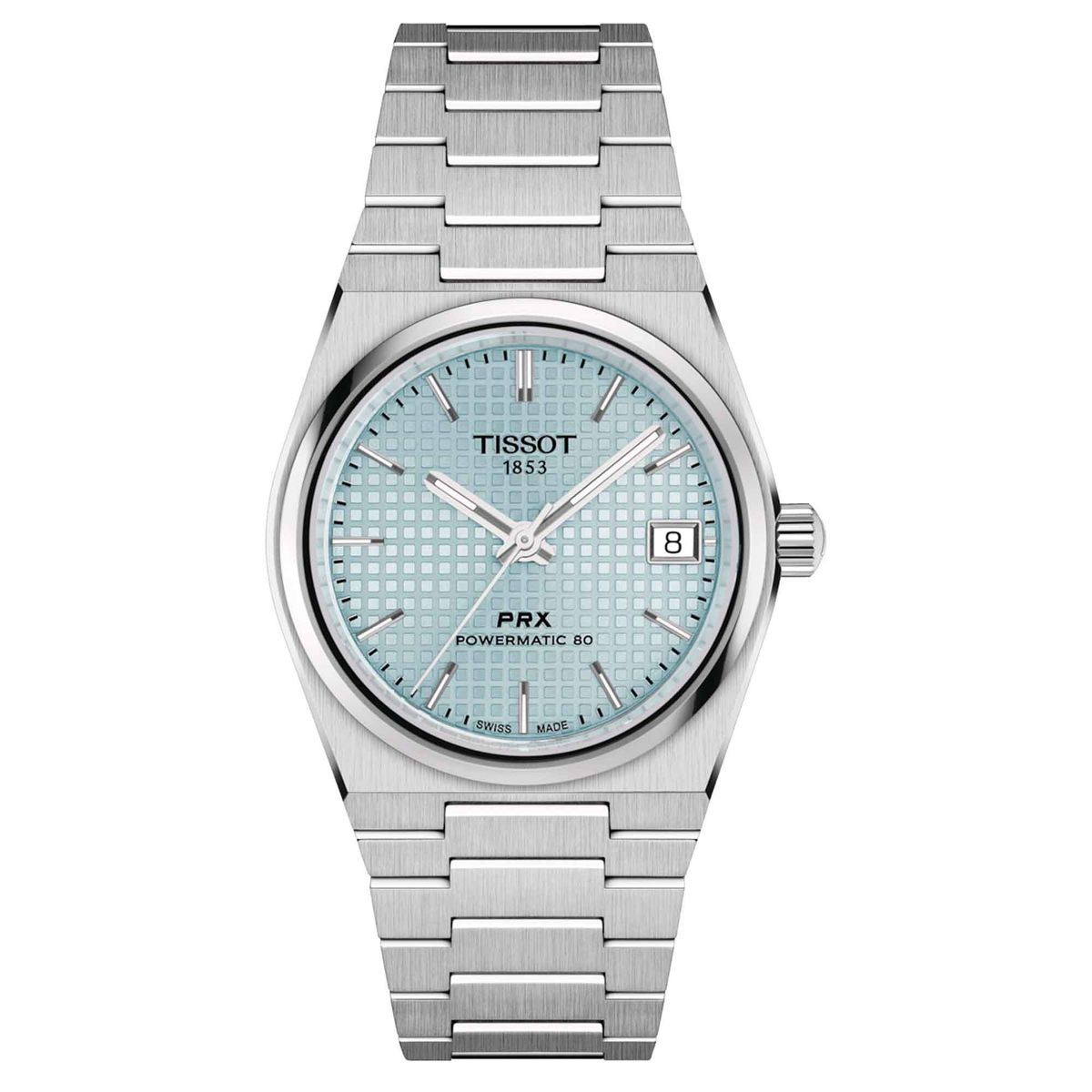 TISSOT - Reloj Tissot PRX Powermatic 35mm Celeste