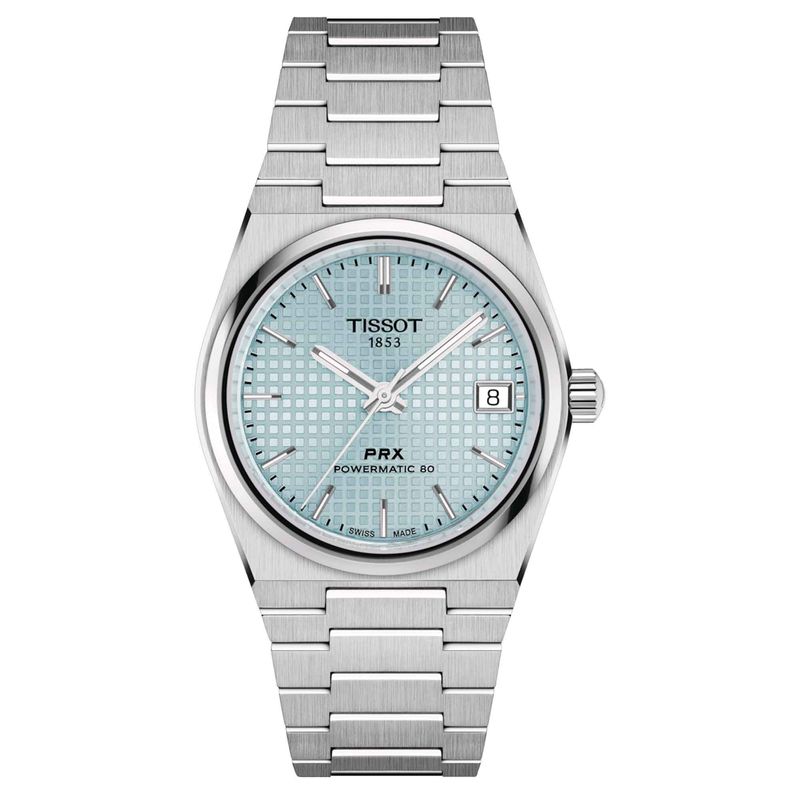 TISSOT - Reloj Tissot PRX Powermatic 35mm Celeste