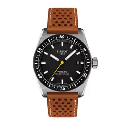 TISSOT - Reloj PR516 Powermatic 80 Cuero Light Brown