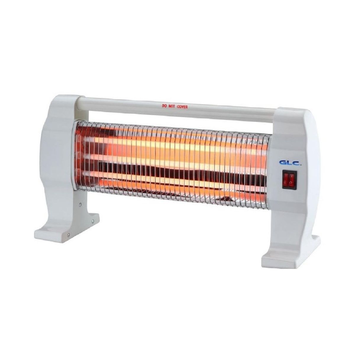 GLC - Estufa a Cuarzo Eléctrica Blanca
