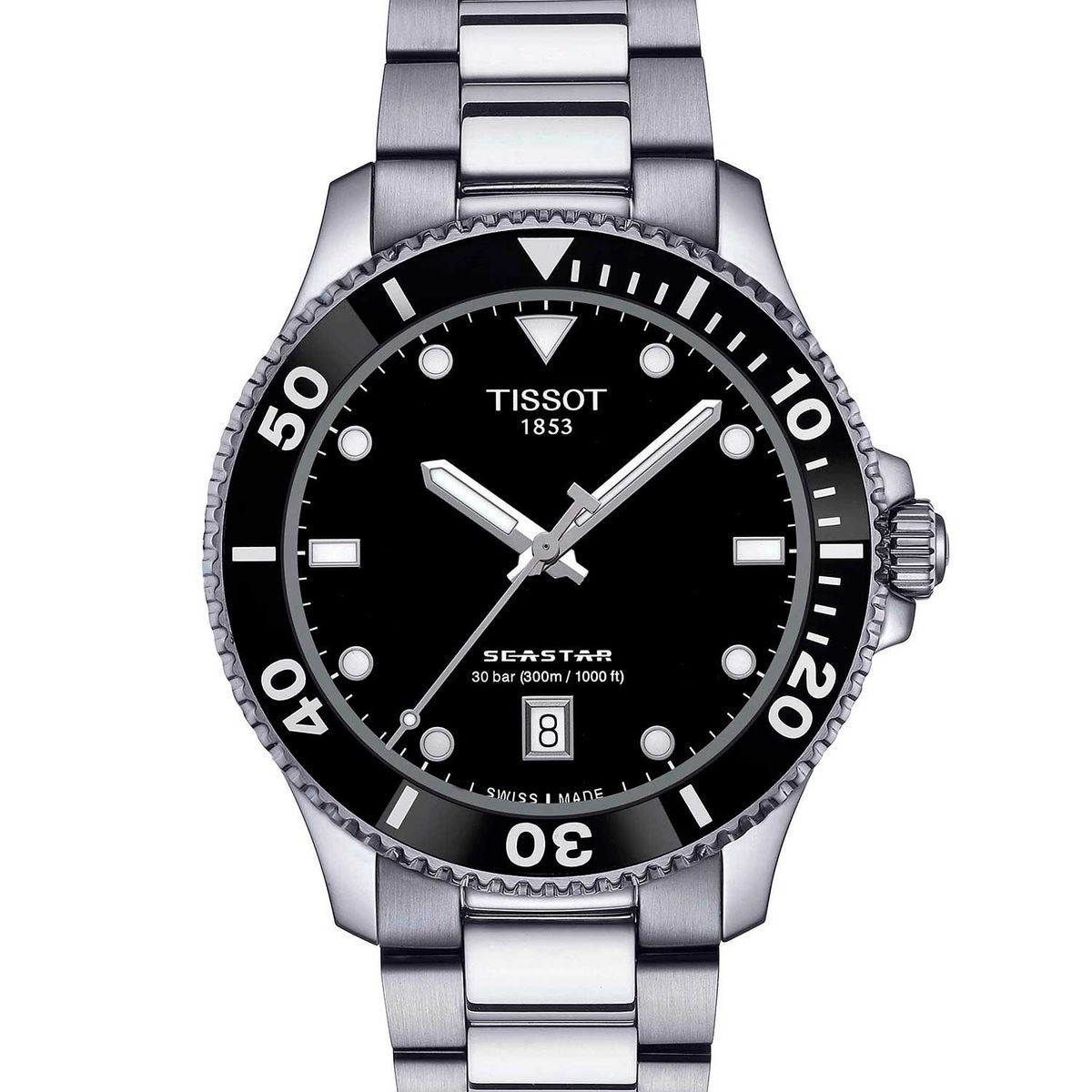 TISSOT - Reloj Tissot Seastar Acero Negro