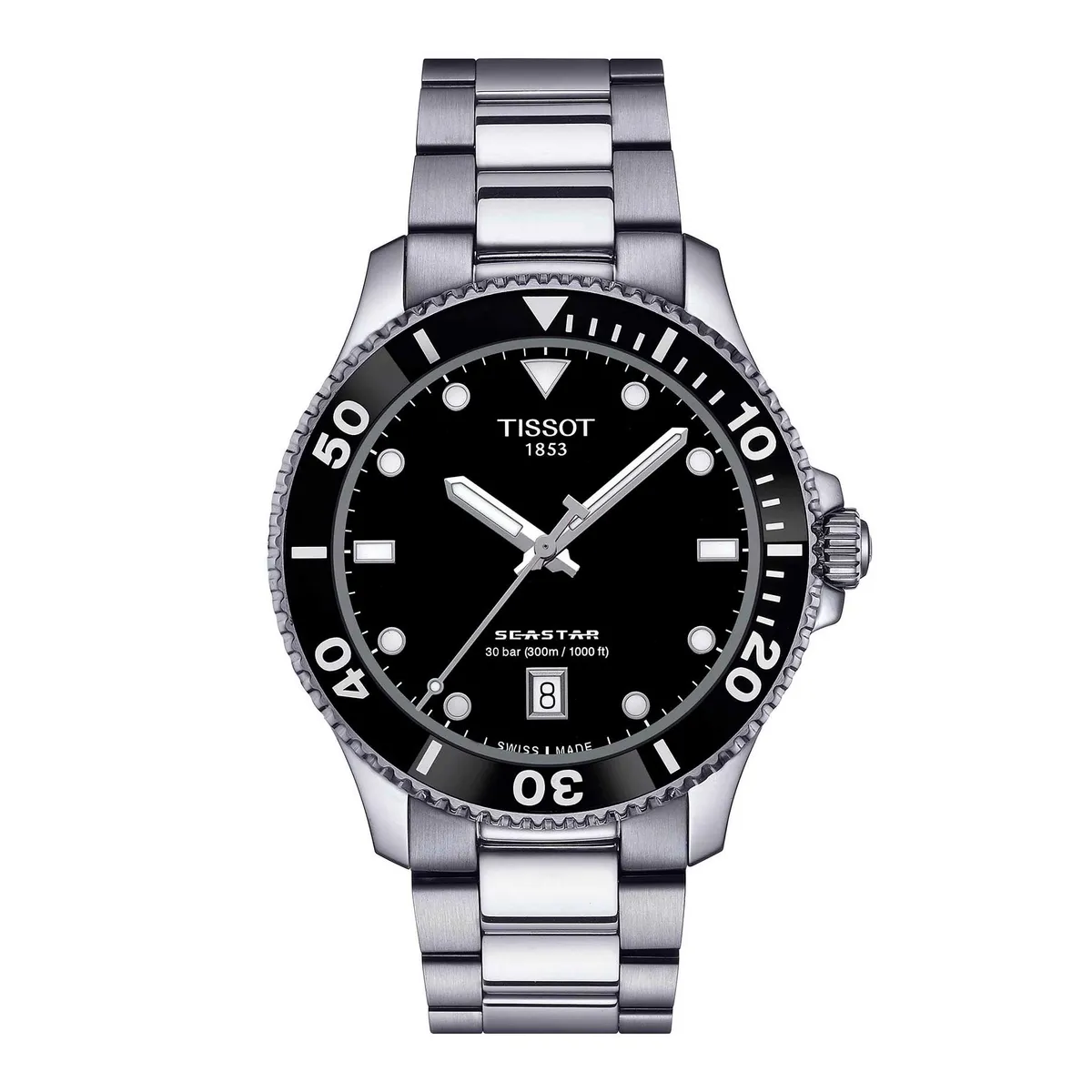 TISSOT - Reloj Tissot Seastar Acero Negro