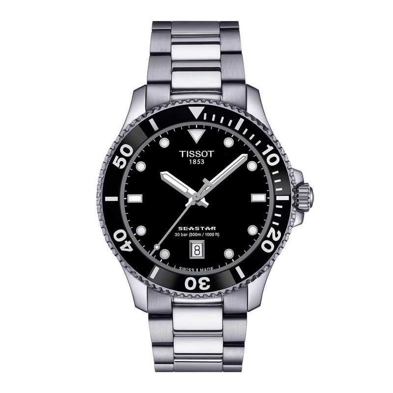 TISSOT - Reloj Tissot Seastar Acero Negro