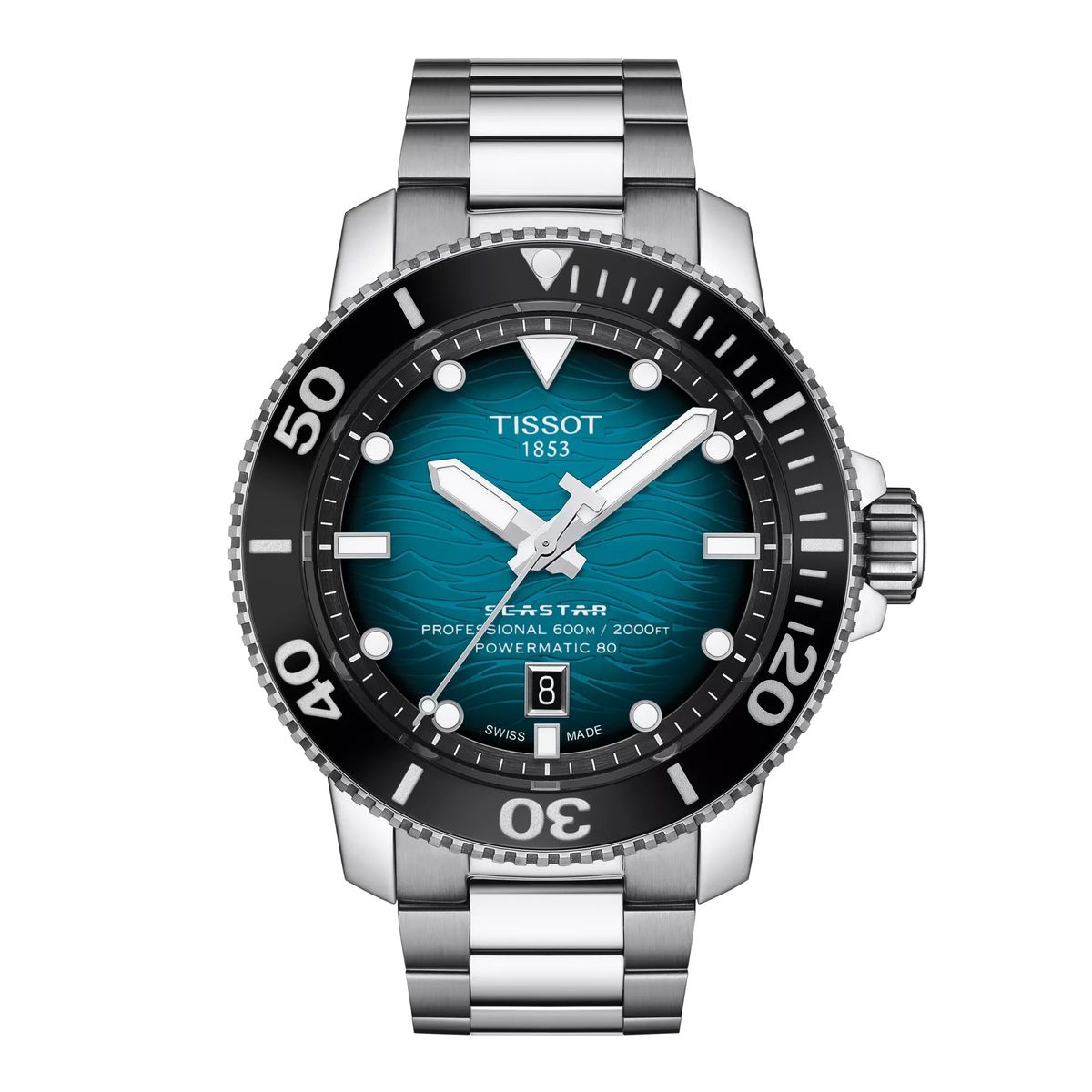 TISSOT - Reloj Tissot Seastar 2000 Professional Verde