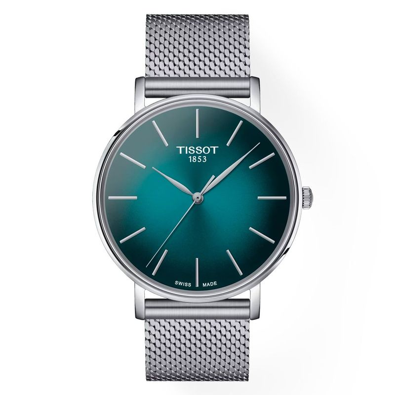 TISSOT - Reloj Tissot Everytime Acero Verde