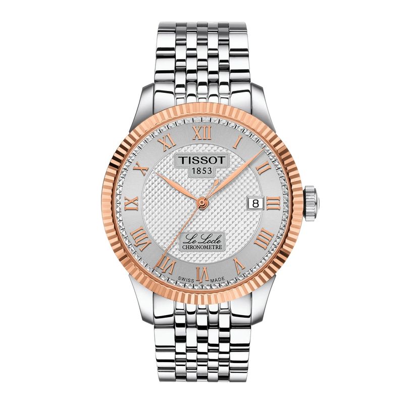 TISSOT - Reloj Tissot Le Locle COSC Gold Bezel