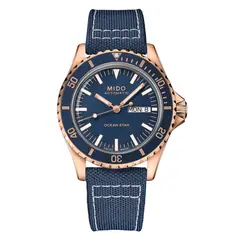 MIDO - Reloj Ocean Star Tribute Textil Azul
