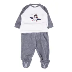 PILLIN - Conjunto Bebe Azul PVB313-25AZU - Azul