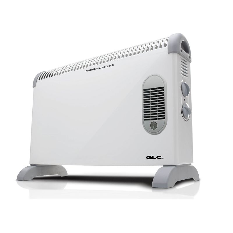GLC - Estufa Convector Eléctrico Turbo 2000W - Opc fijación Mural