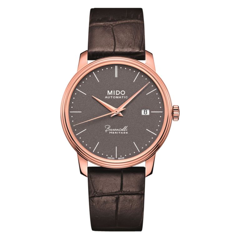 Reloj Baroncelli III Heritage Cuero Cafe TALLA UNICA