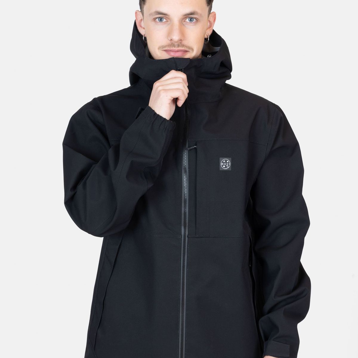 MAUI AND SONS - Cortaviento Island Negro Hombre Maui And Sons - Negro