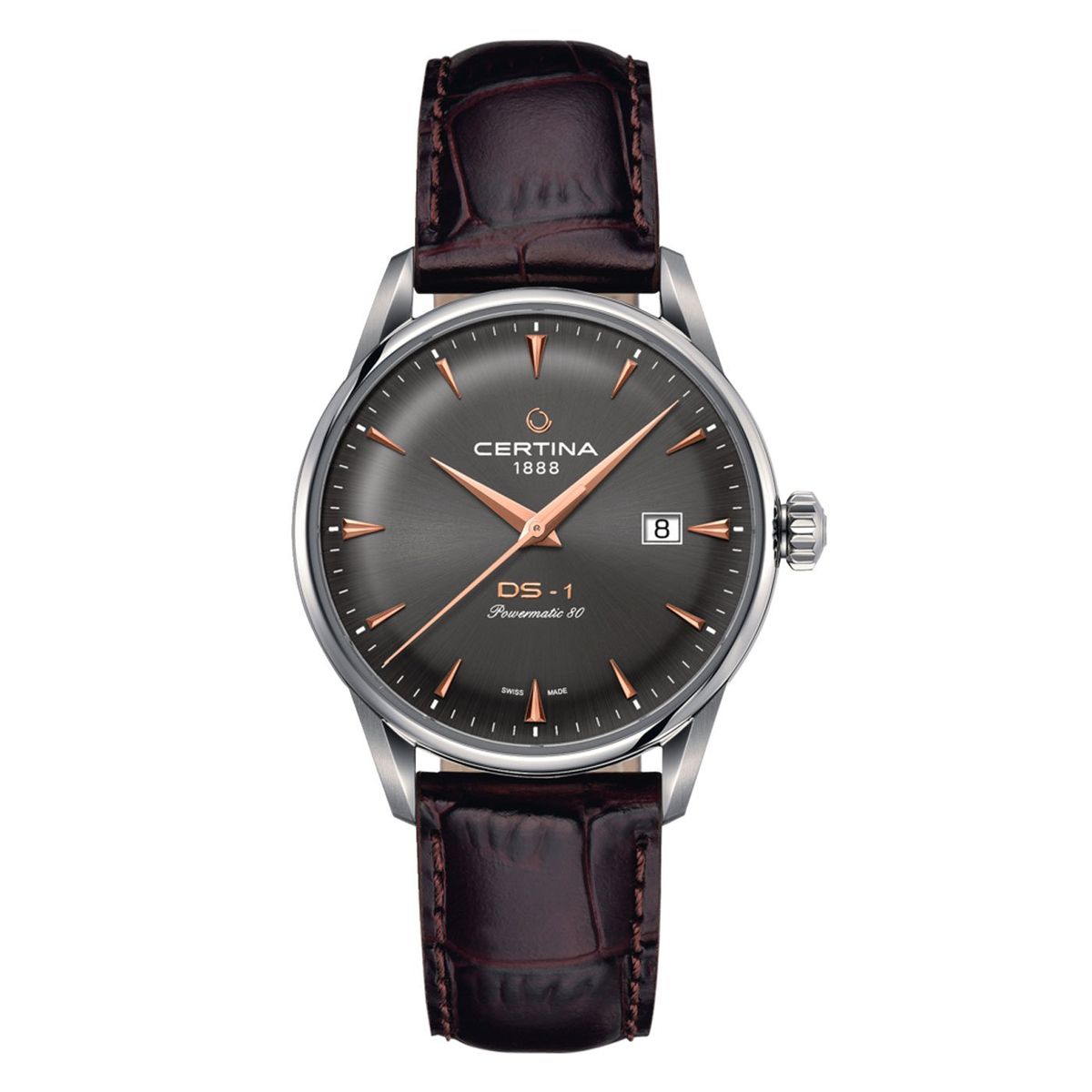 CERTINA - Reloj Certina DS-1 Cuero Marrón