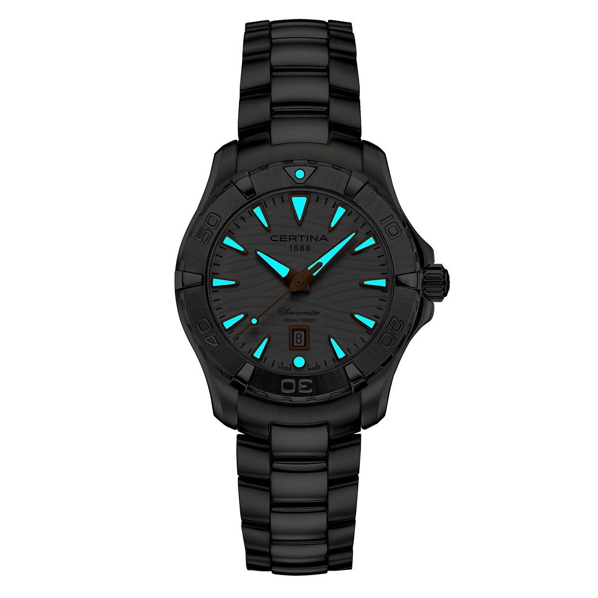 CERTINA - Reloj Certina DS Action Acero Negro