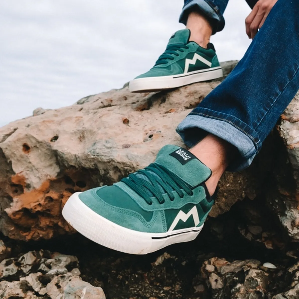 MAUI AND SONS - Zapatilla Ícaro Verde Hombre Maui And Sons