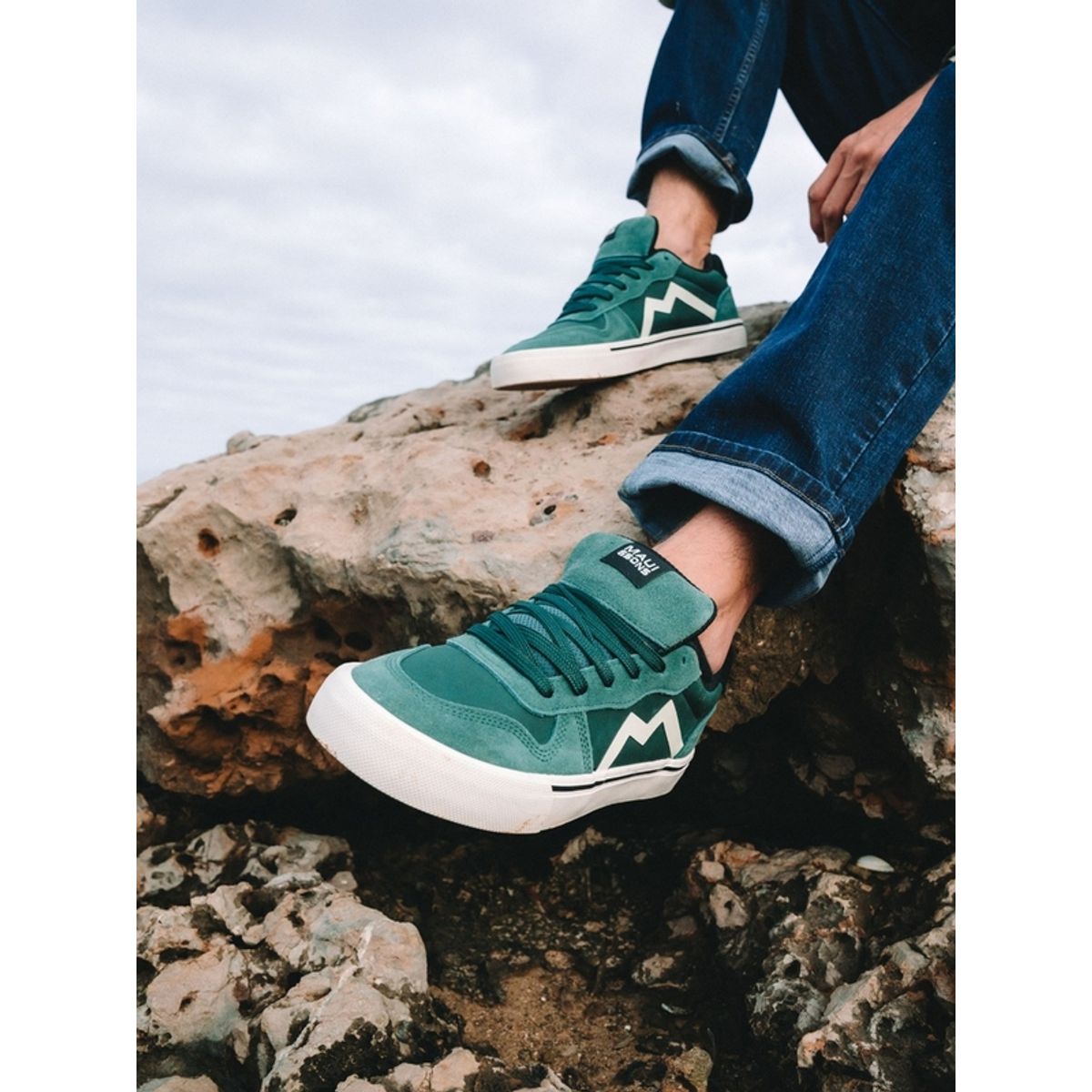 MAUI AND SONS - Zapatilla Ícaro Verde Hombre Maui And Sons