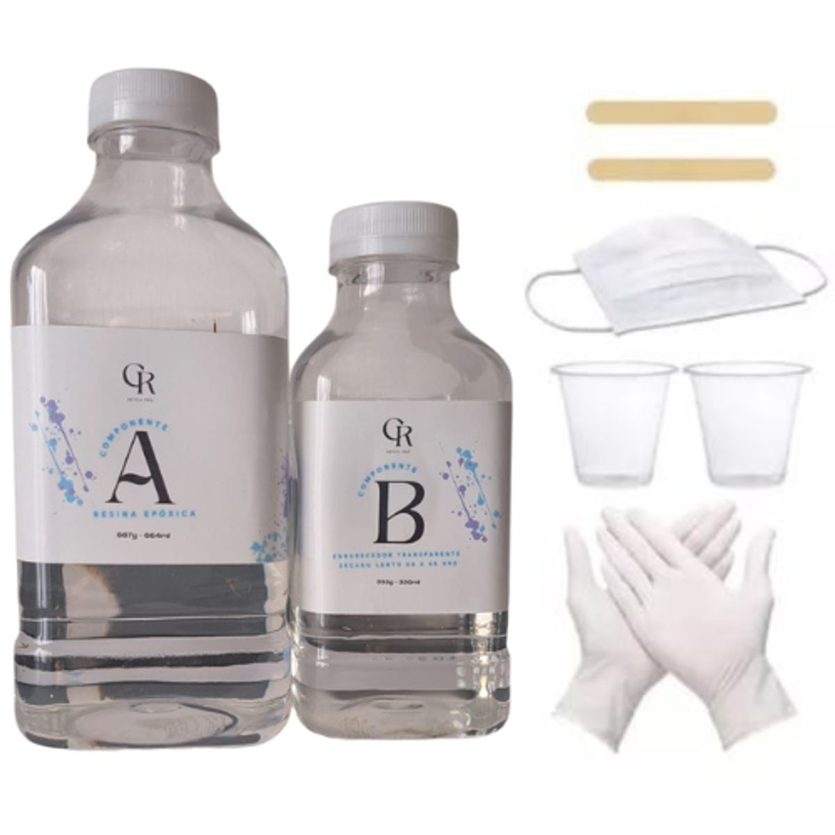 GENERICO - Resina Epóxica Transparente 1 Kg