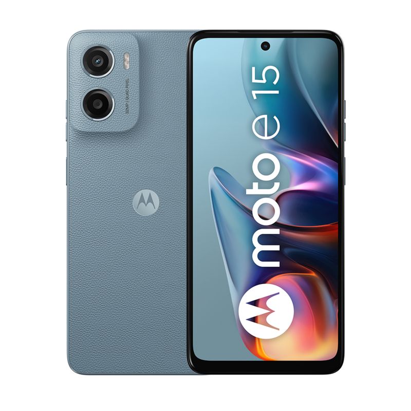 MOTOROLA - Celular Moto E15 2GB 64GB Android 14 6.7" Azul