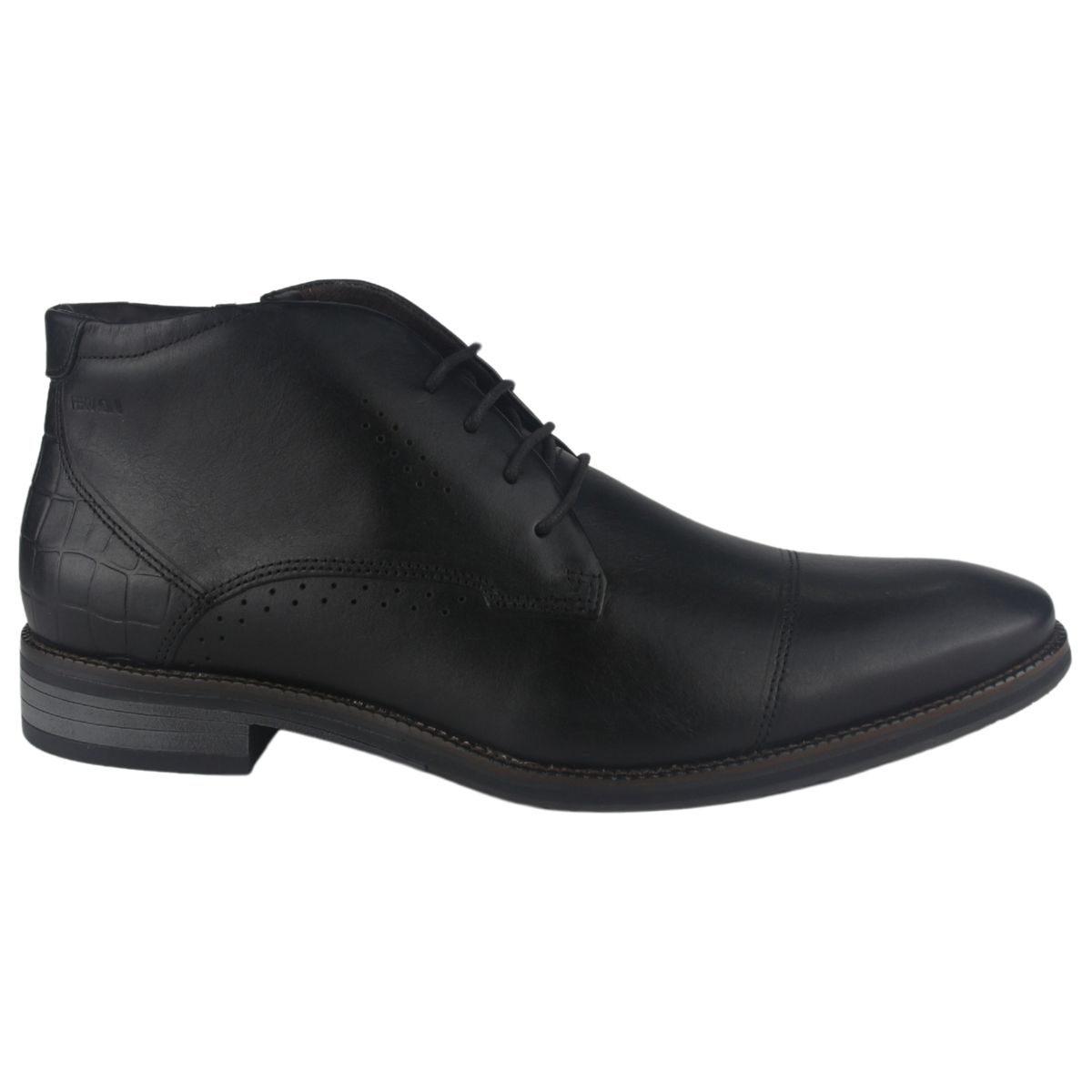 FERRACINI - Botin Hombre Negro Casual Ferracini 3942