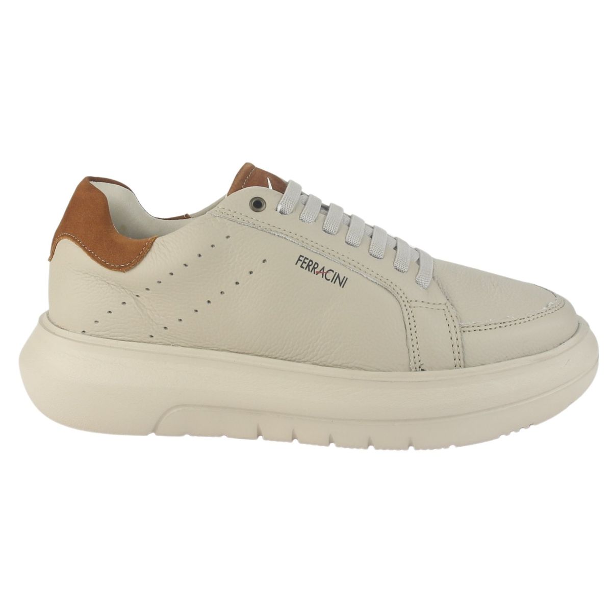 FERRACINI - Zapatilla Hombre Blanco Urbano Ferracini 8286