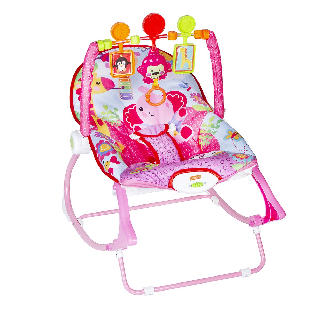 BBQOOL - Silla Nido Mecedora Rocker Elephant Pink