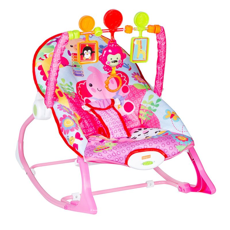 BBQOOL - Silla Nido Mecedora Rocker Elephant Pink