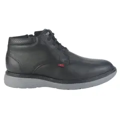 FERRACINI - Botin Hombre Negro Casual 4567