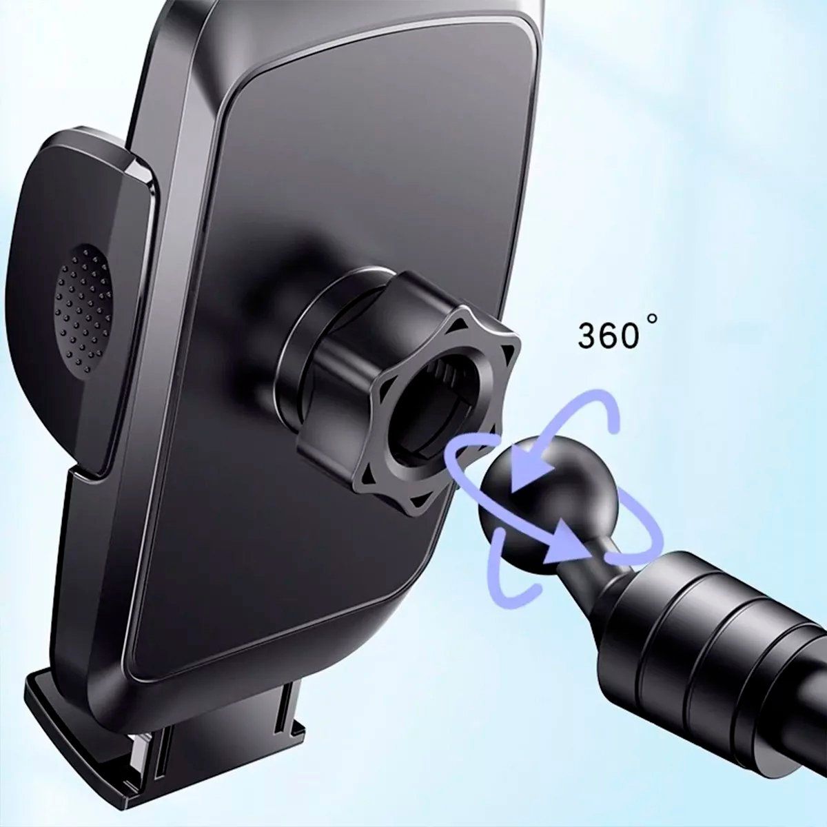 YESIDO - Soporte Holder De Auto Para Celular Brazo Largo Yesido C140