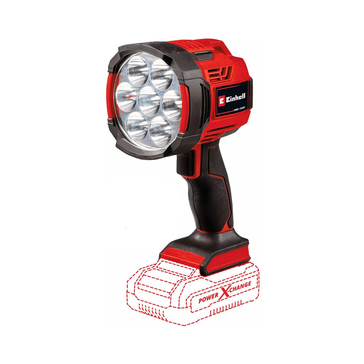 EINHELL - Linterna Inal. Einhell TE-CL 18/2500 Li - Sin Baterías
